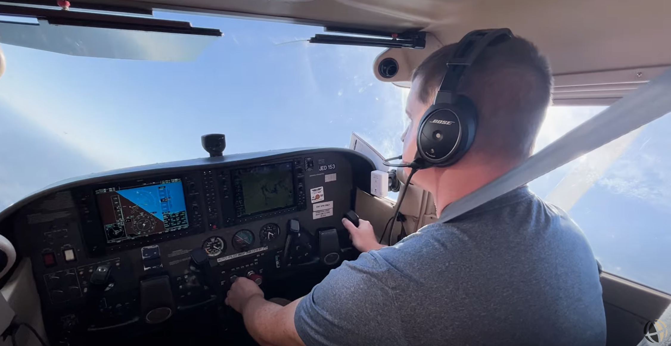 In Flight Cockpit